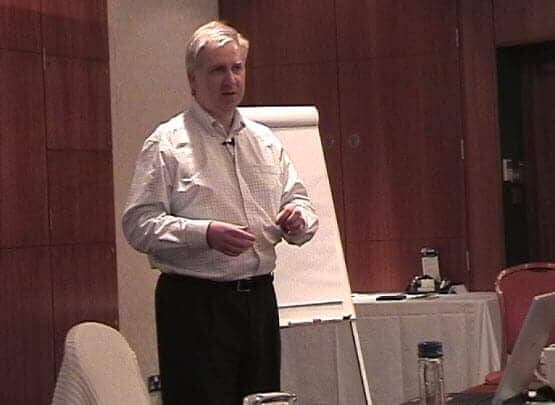 Graham Jones at a CEO Seminar