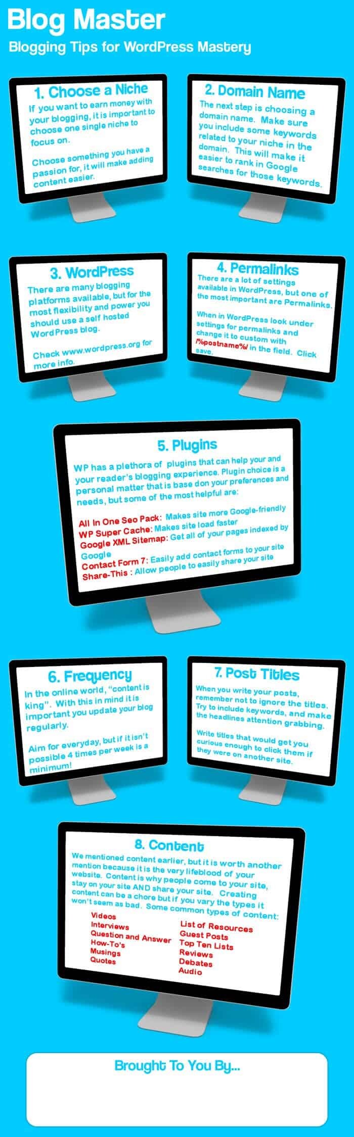 Blog Master Infographic