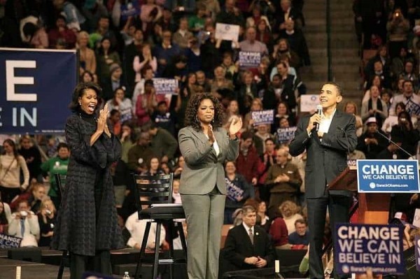 Obama and Winfrey