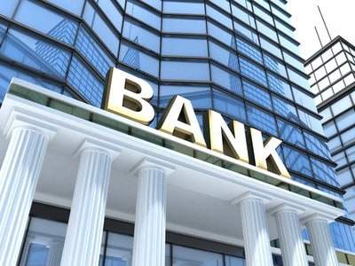 Bank sign
