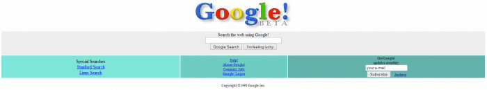 Google in 1998