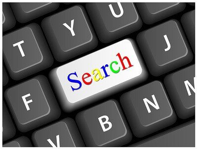 "SEARCH" key on keyboard (find ok go online web engine)
