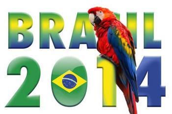 Brazil World Cup 2014 Logo Effect