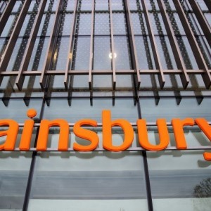 A sign is displayed outside of a Sainsbury's store in London, Britain December 3, 2015. REUTERS/Neil Hall