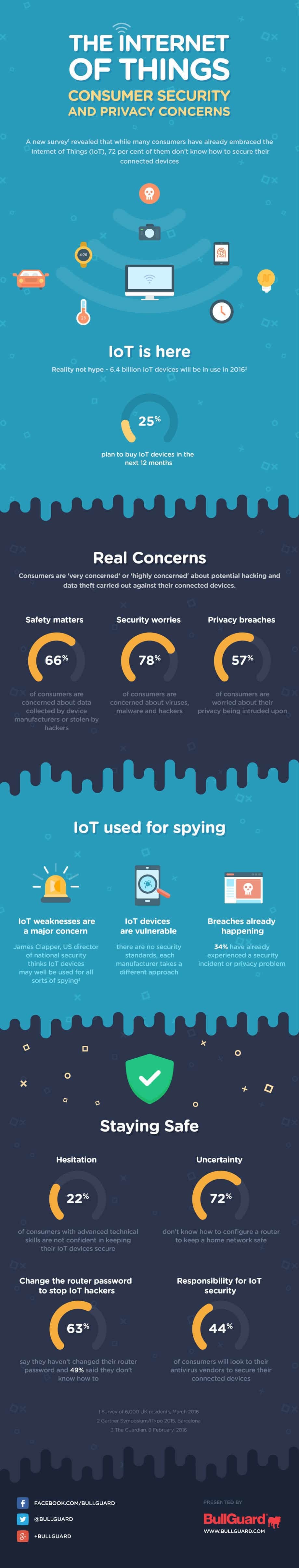 Infographic on Internet of Things