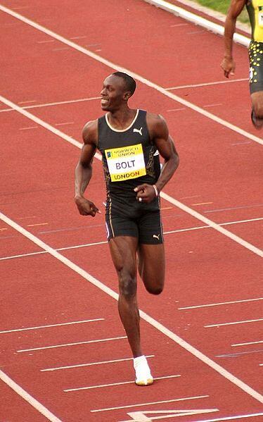 Usain Bolt - fast, but slow compared to web sites