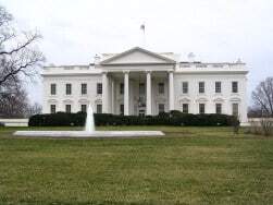 The Whitehouse as an example of web page graphics