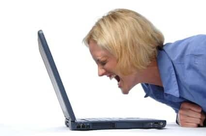 Annoyed by websites