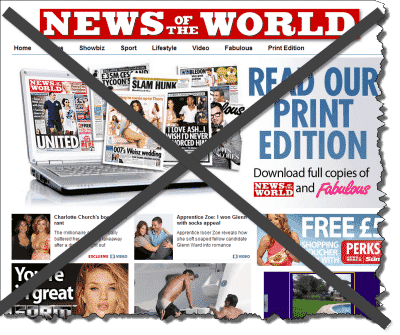 Do not buy the News of the World