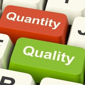 Quality or Quantity for Social Networks?