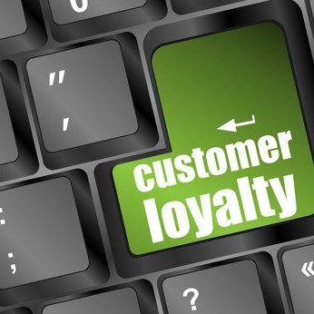 Customer Loyalty key on keyboard