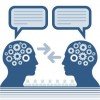 The end of human communications as we know it Infographic Concept with a Human Heads