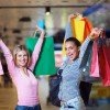 Why are online shops struggling against the real world? Happy shoppers