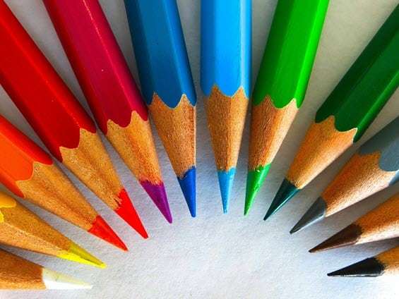 Colours on your website should be recognisable