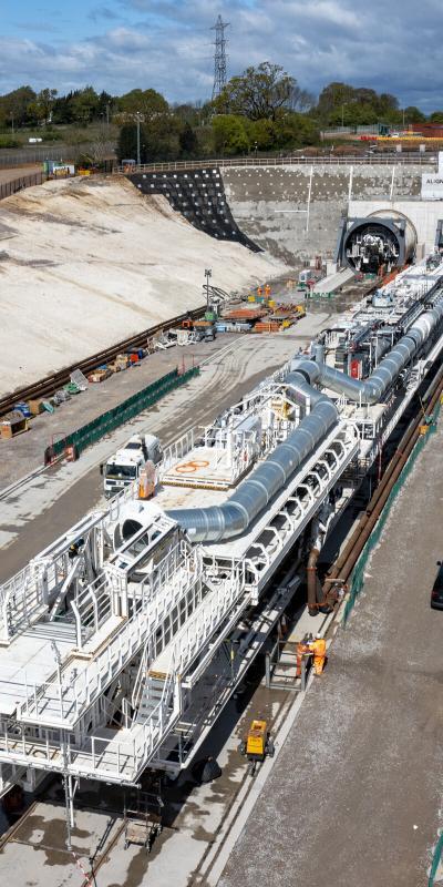 Graham Jones - Internet Psychologist 2 HS2 Tunnel Boring Machine