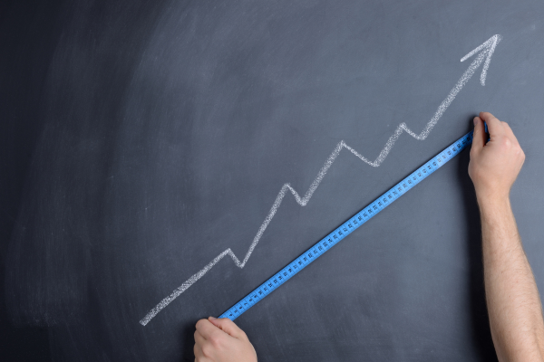 Graph showing work measurement